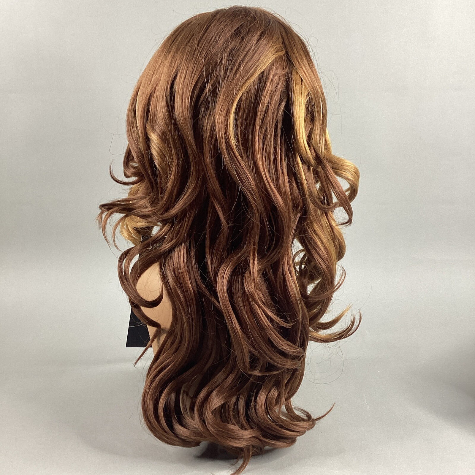 LW-Luna Wavy #PP3027613 Brown Blonde Remi Quality Lace Wig Curl Safe