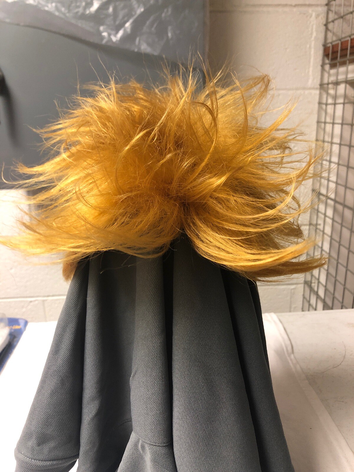 Blonde David Bowie Style Mullet Ziggy Stardust Wig Costume Halloween Party New