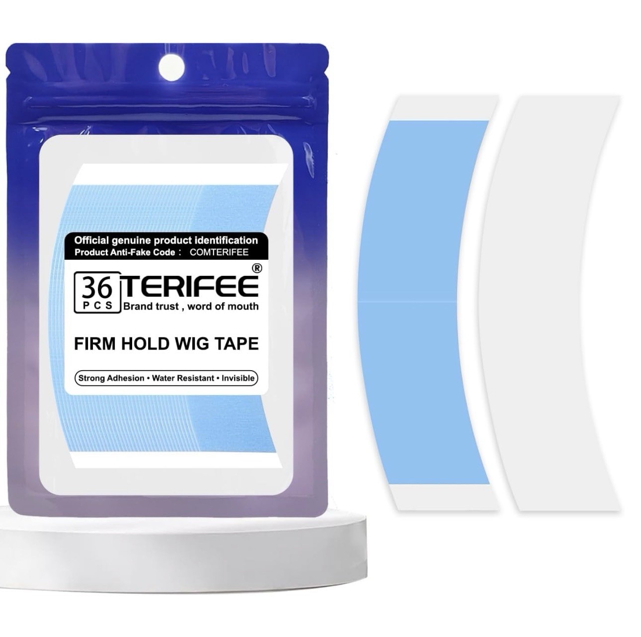 Terrifees Firm Hold Wig Tape 36 Pc