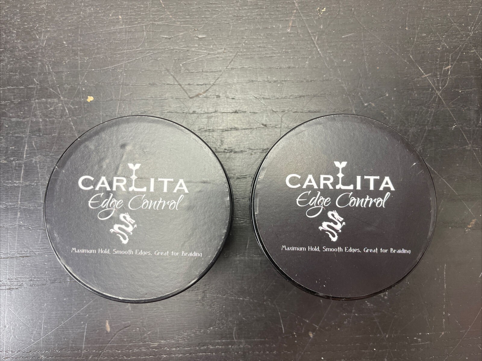 Carlita Professional Edge Control Maximum Hold & Smooth Edges For Braiding lot 2