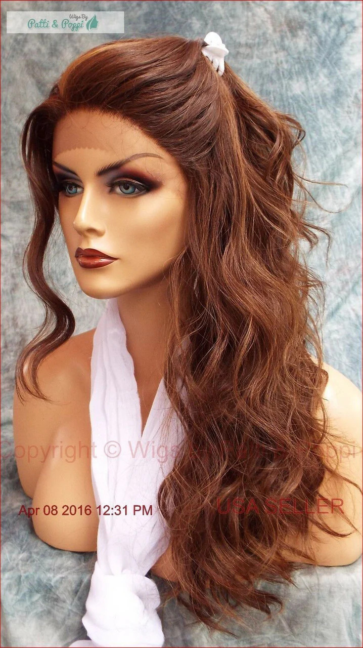 LACE FRONT HAND TIED HEAT FRIENDLY EXQUISITE SENSUAL FS4.30 WIG USA SELLER *476