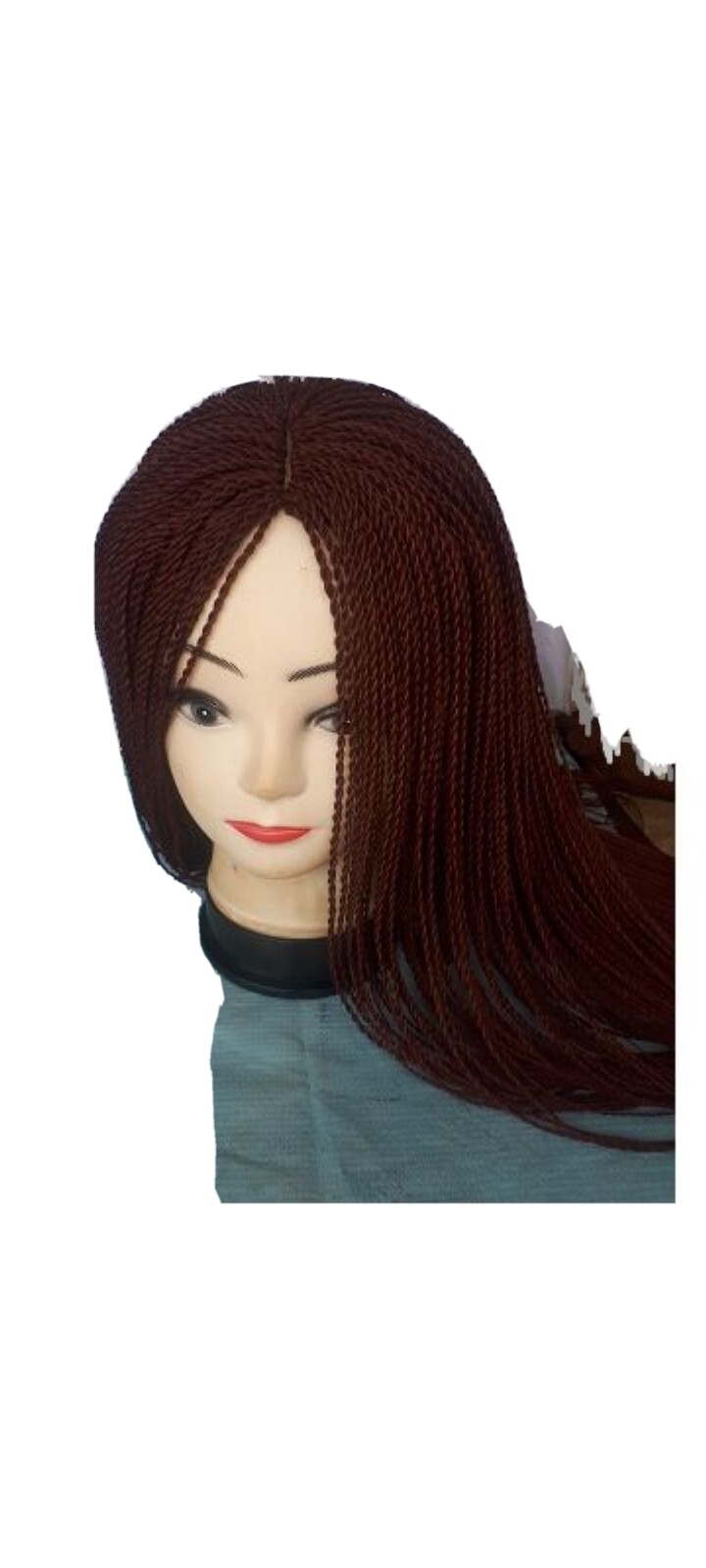 micro million braided Senegalese Twist lace 20″ Closure.color 33