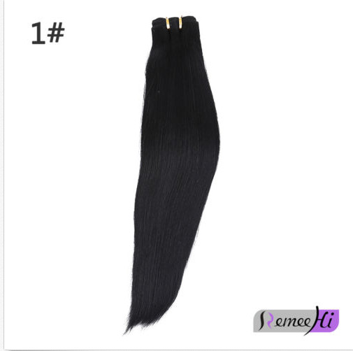 Long Beauty Wavy Machine Weft Cap 100% Remy Human Hair Glueless 3/4 Half Wigs