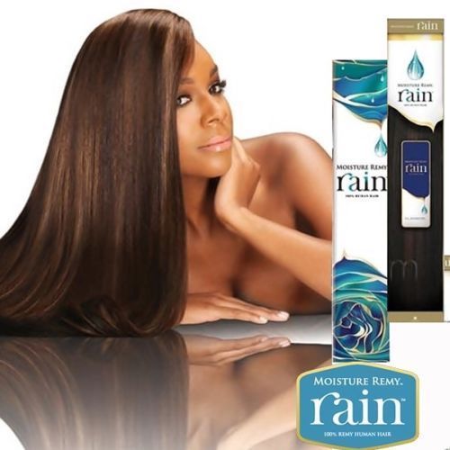 Moisture Remy Rain Yaky_100% Human Hair Weave Extension_12″_#27