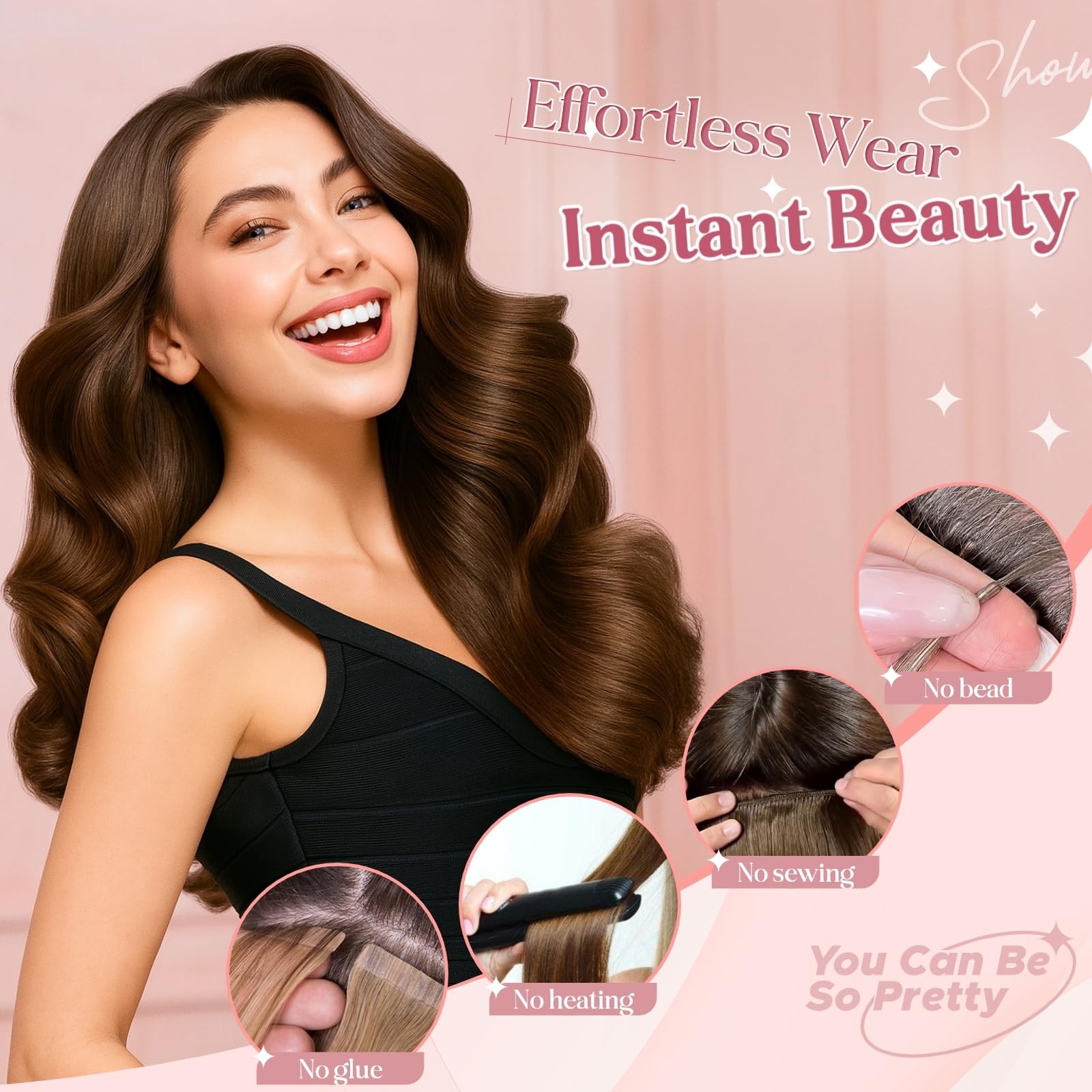 Segohair Clip In Hair Extensions For Women One Piece 5 Clips Real Human Remy