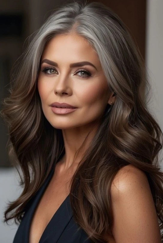 22 Inch Ombre Brown Wavy 13×4 Lace Front 100% Human Hair Wigs for Party