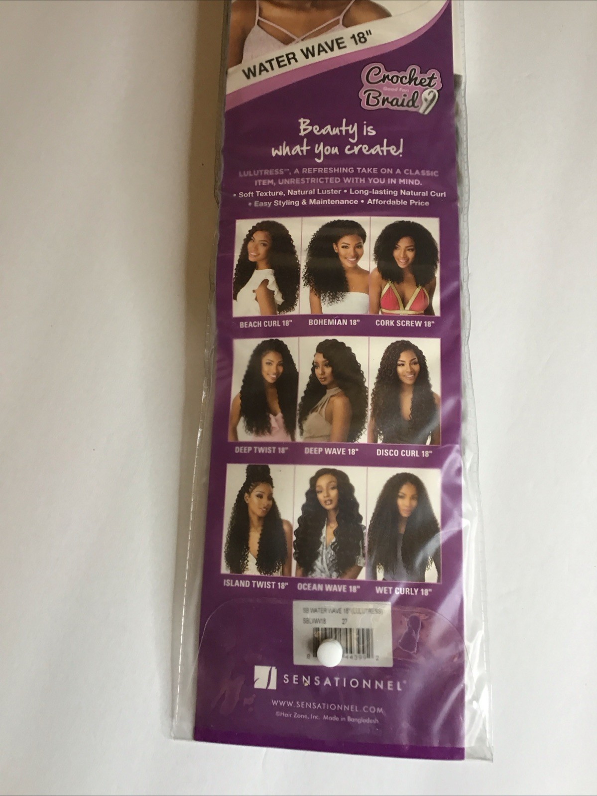 Lulutress Waterwave 18 Inches. Color 27. New. No Tags