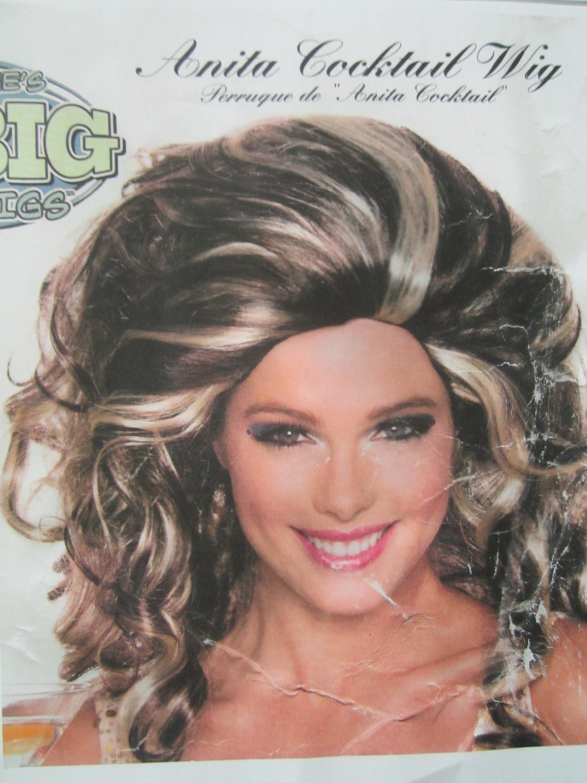 Bouncy Curls BIG HAIR WIG Women’s Men’s NEW UNISEX Drag Queen Cosplay COSTUME