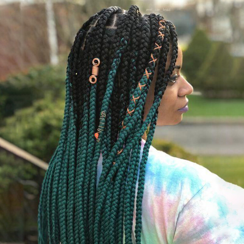 82Inch Synthetic Crochet Braids Box Twist Braids Jumbo Braiding Hair Extensions