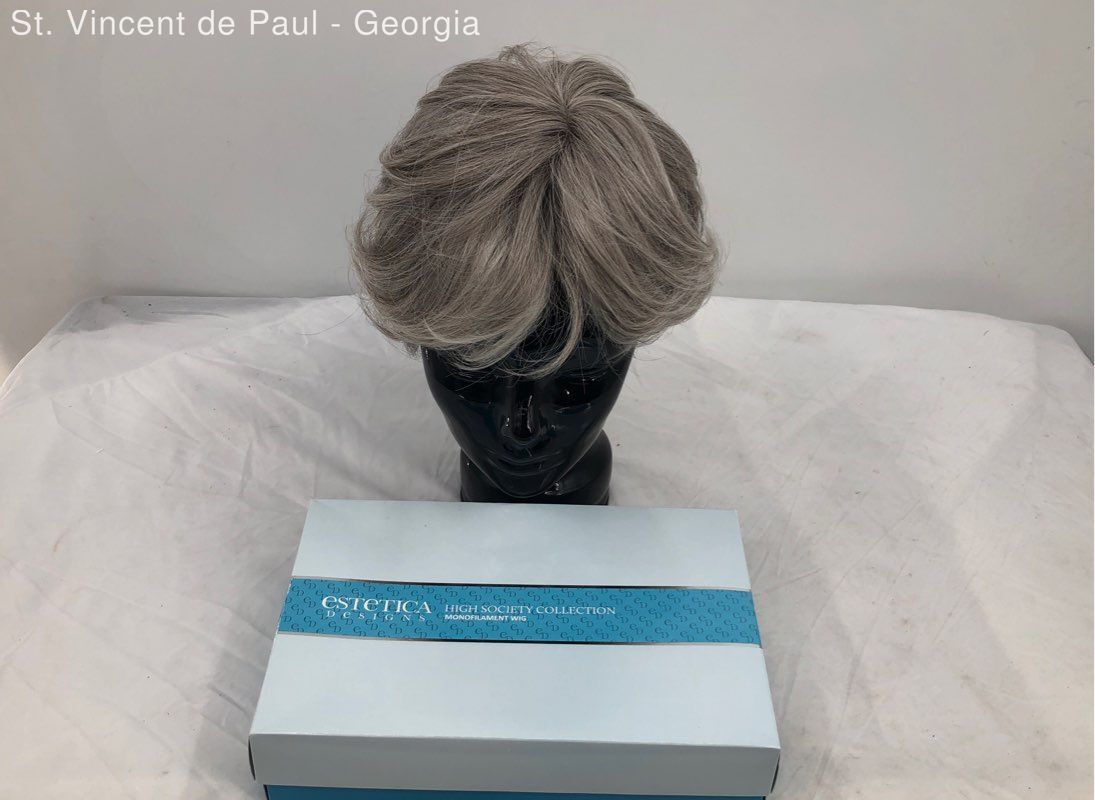 High Society Collection Estetica Designs Monofil Wig Tori R51lf60 Gray W/ Box
