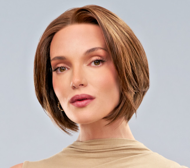 DAWN Wigs Jon Renau -Message Color B4- Mono Top+Lace Front+Heat Resistant