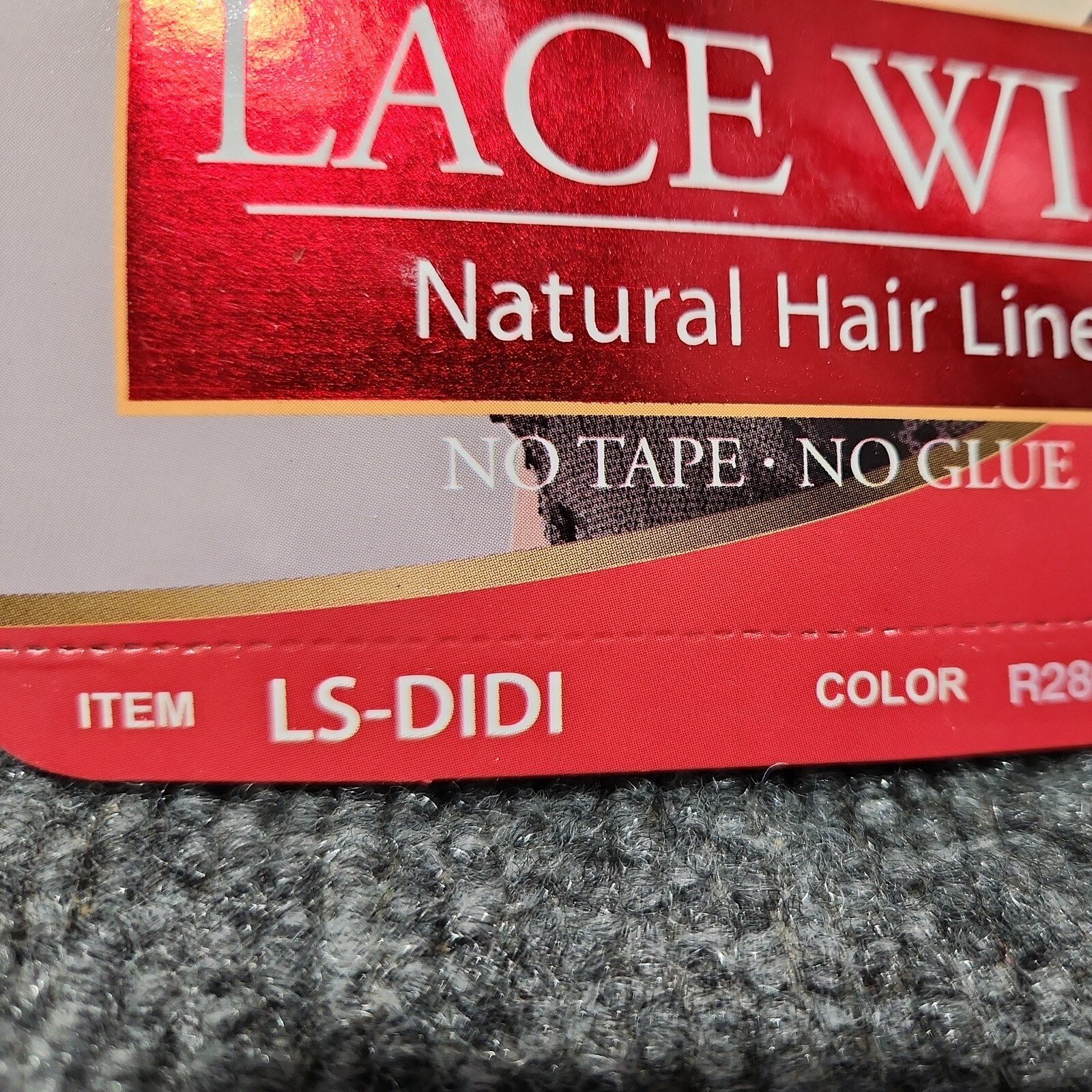 Beshe Synthetic Didi Lace Wig Natural Hair Line No Tape No Glue R280/1B