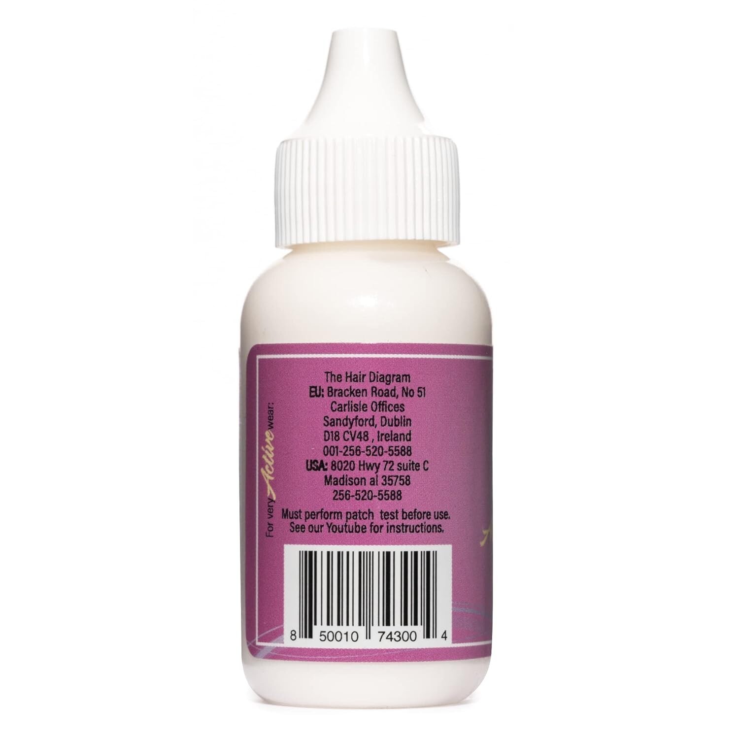 Bold Hold Active Reloaded Strong Hold Glue for Wigs, Formulated Oily Skin 1.3oz