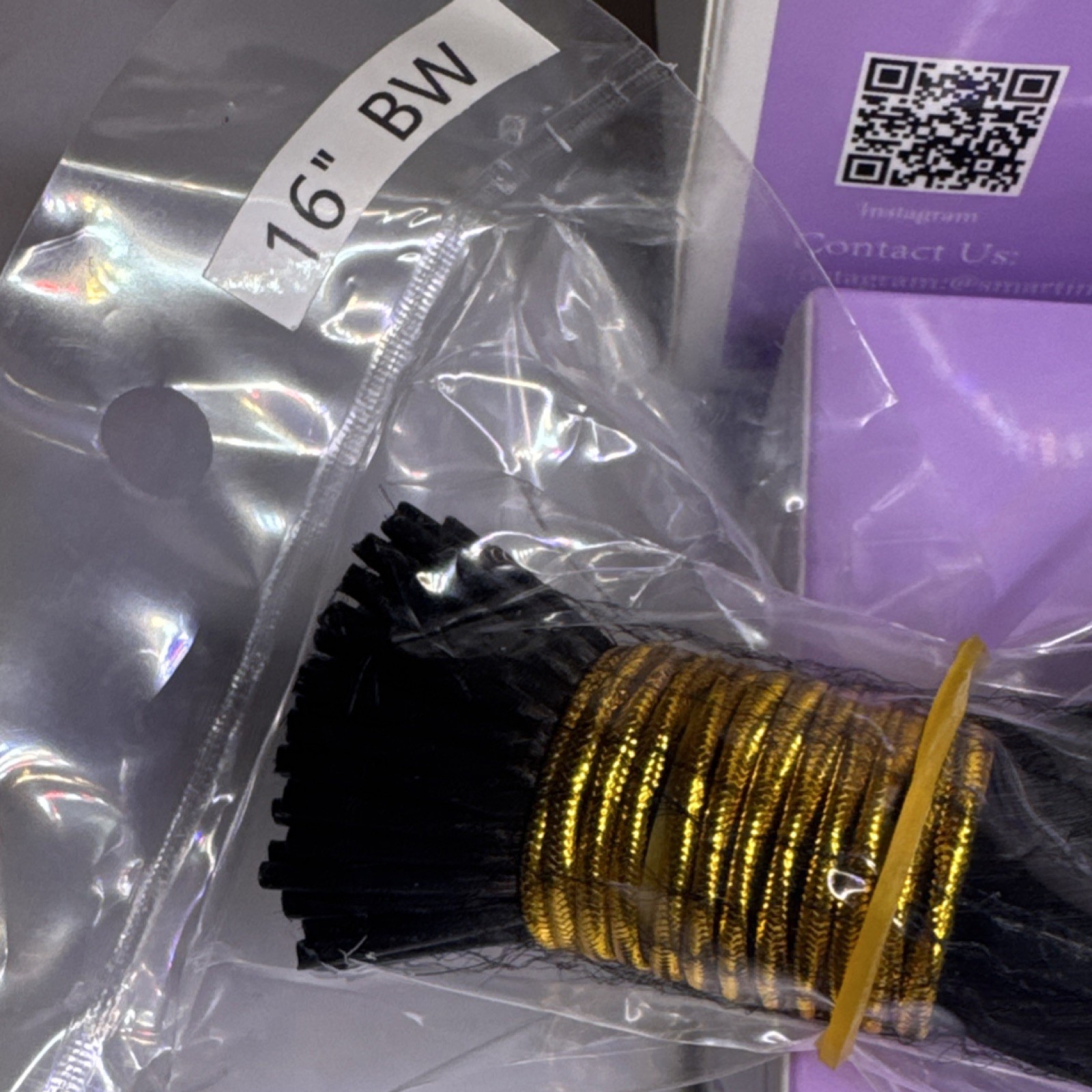Smartinnov 16″ I-Tip Microlink Human Hair Extensions Natural Black Wavy New 50g