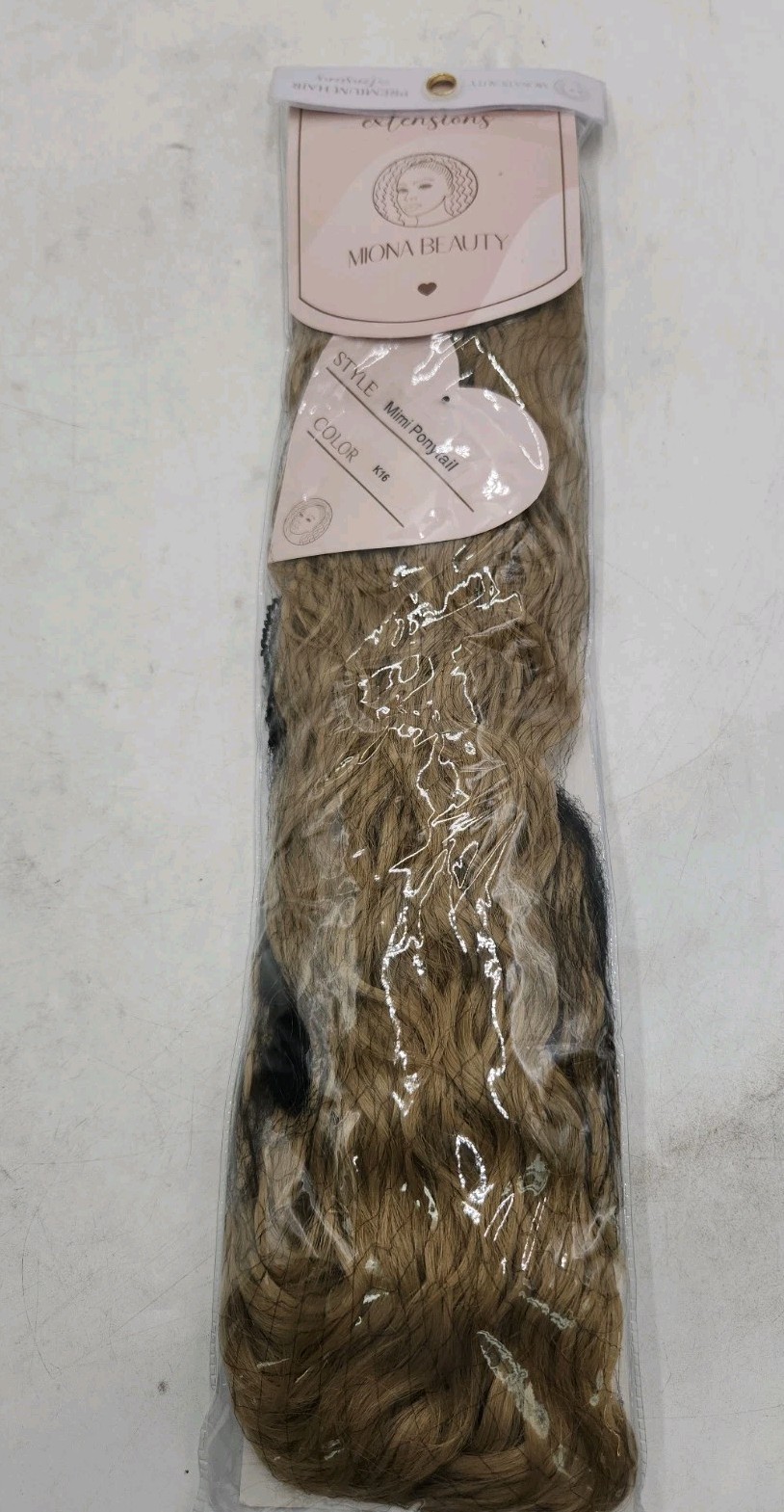 NEW Miona Beauty Mimi K16 | Medium Blonde 28″ Ponytail Extensions