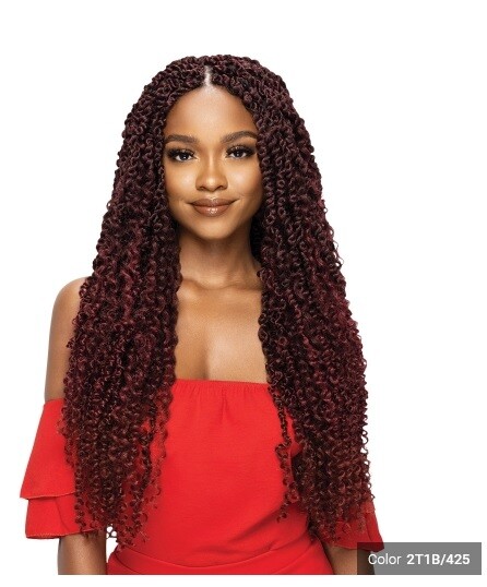Outre Twisted Up Synthetic Crochet Braid Hair BOHO PASSION WATERWAVE 24″