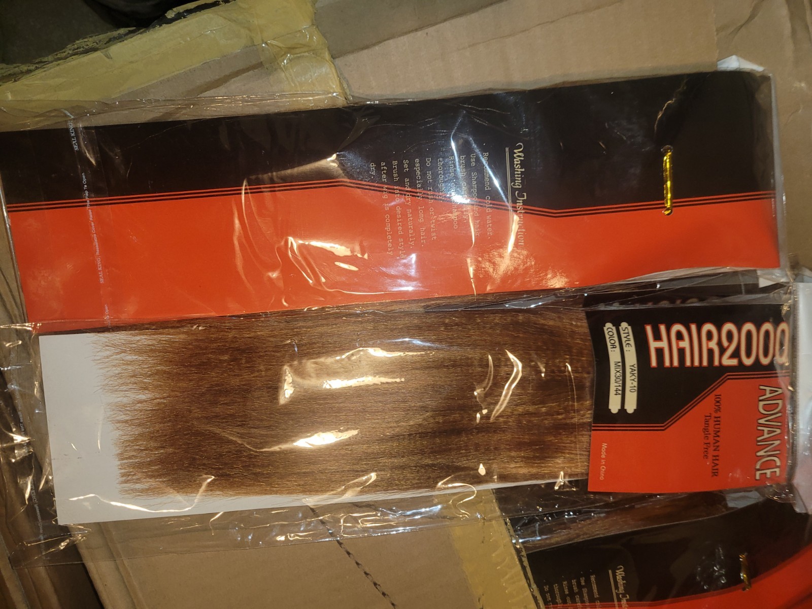HAIR2000 Human Hair Weaving Hair Extension YAKY-10 Mix30/144 Women