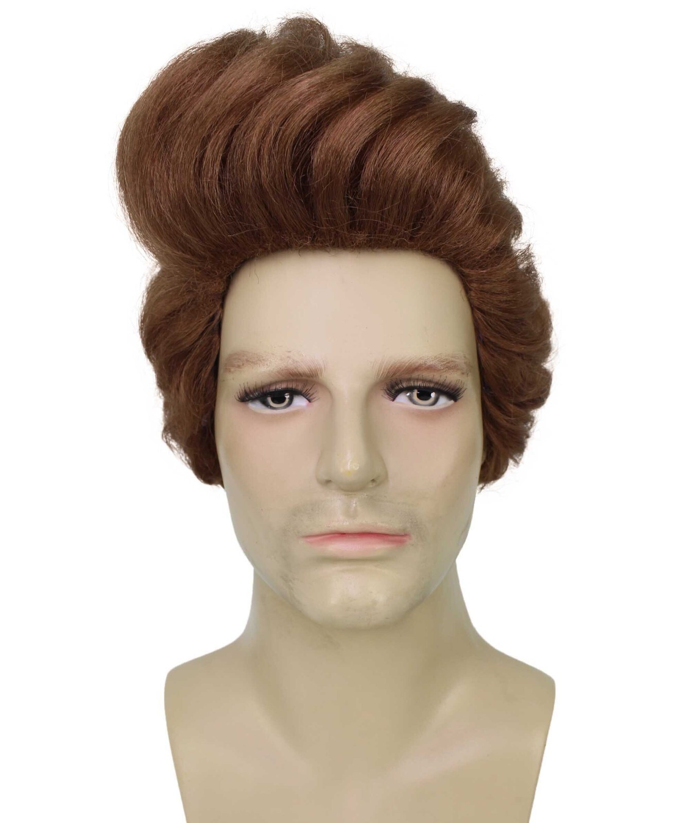 Adult Men’s Iconic Animated Character Young Version Brown Halloween Wig HM-1537