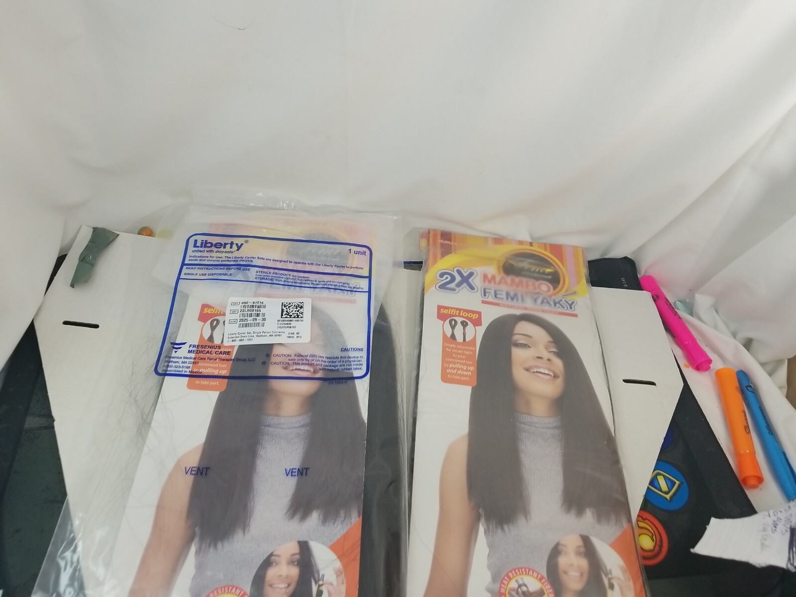 2 Packs Yaky 16-18″ Black Mambo HAIR EXTENSIONS WEAVE By Femi Collection