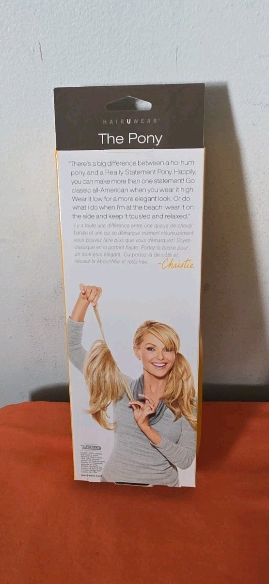 Hair2wear Christie Collection THE PONY Medium Golden Blonde Pony Tail