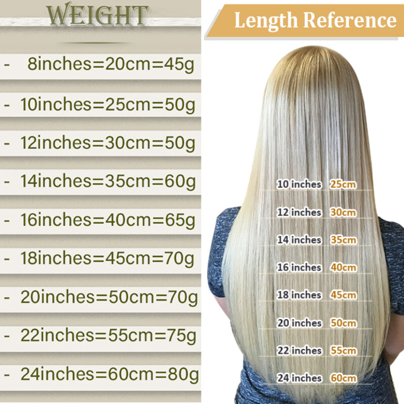 Clip in 100% Remy Real Human Hair Extensions Full Head Medium Short 12/14/16Inch