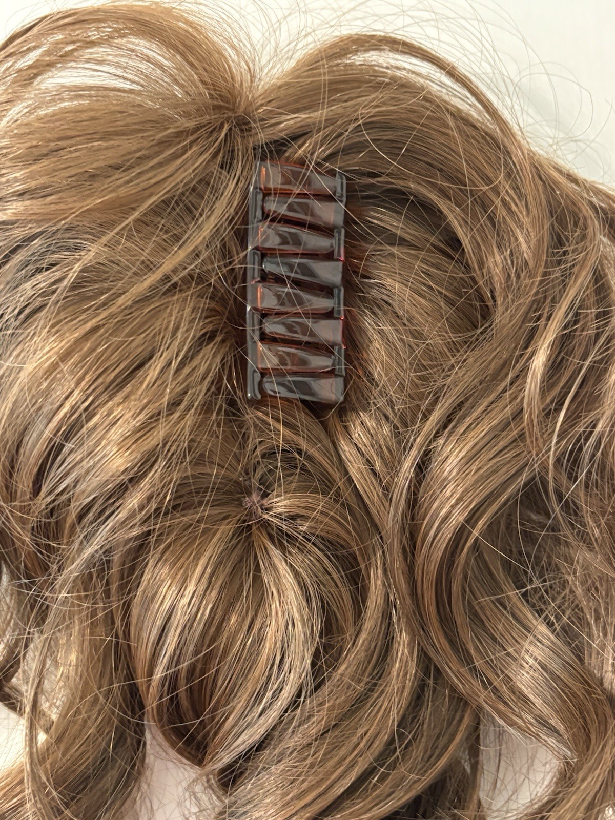 Pony By Hairdo 12″ Simply Wavy Clip-On For Length & Volume R830 Ginger Brown NEW