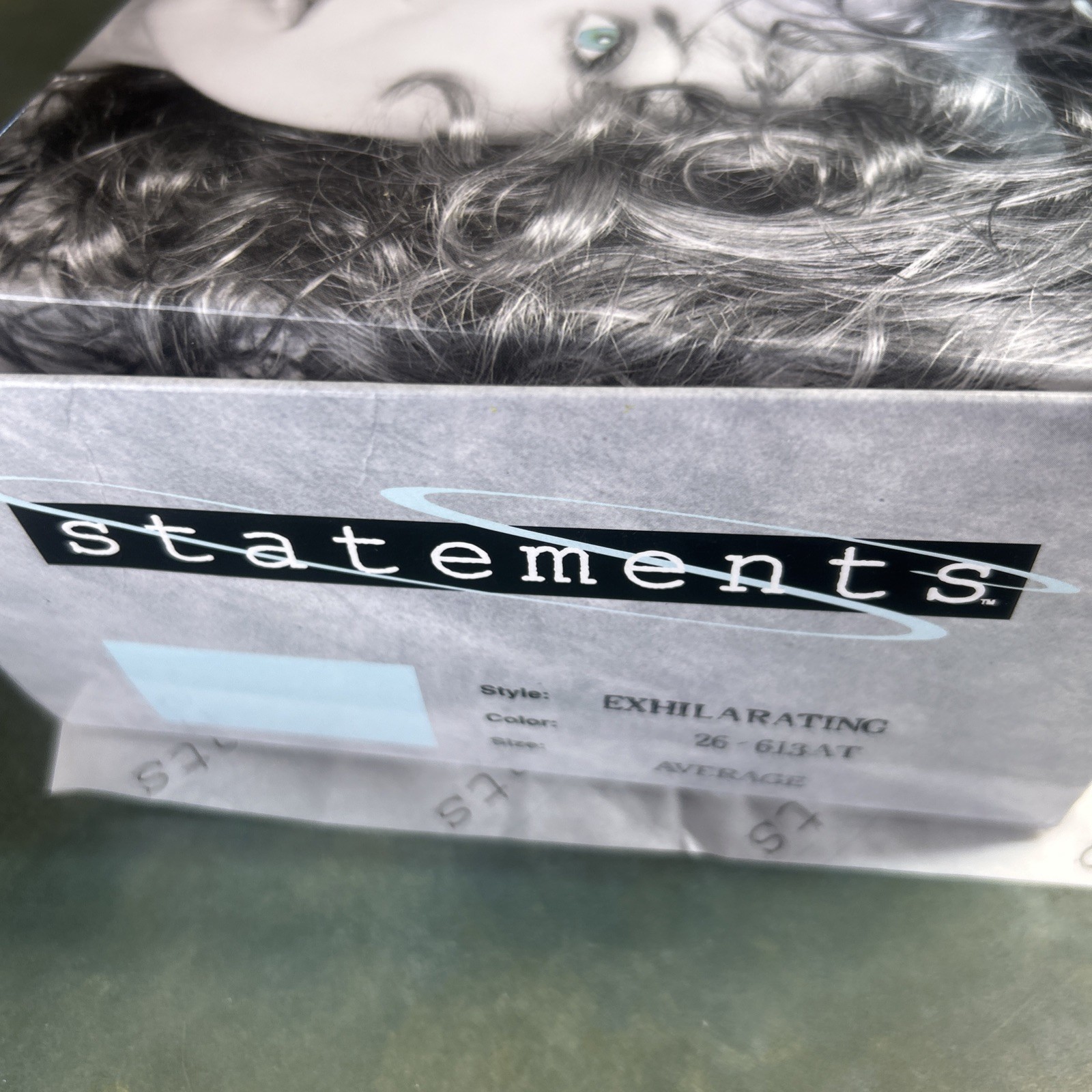 Statements Exhilarating Wig 26-613AT Blonde Bangs Average Sz TWC As Is Read