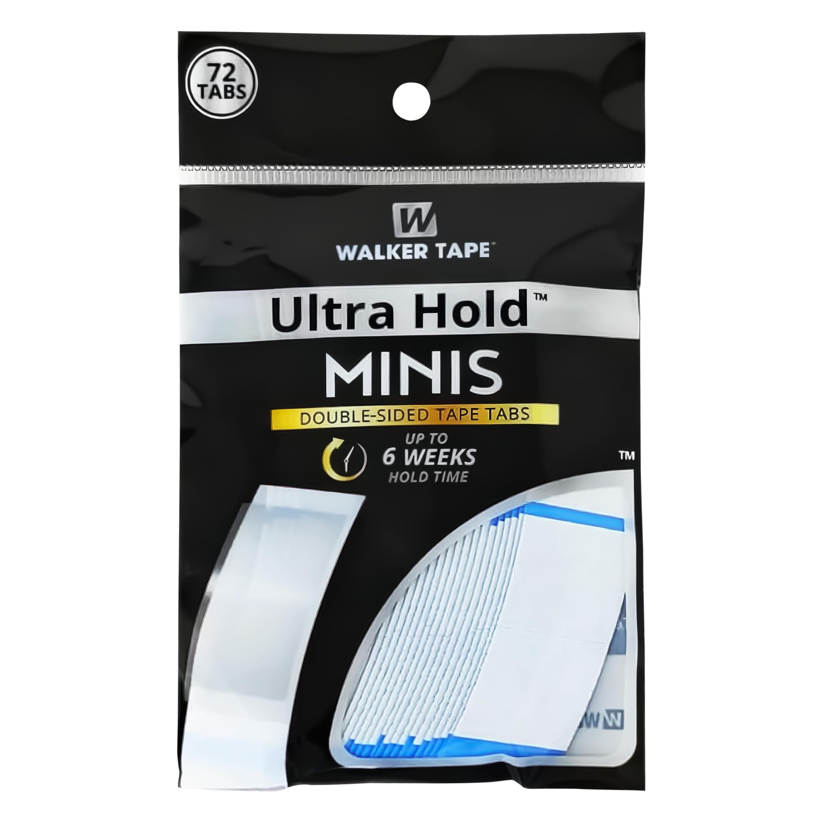 Walker Tape Ultra Hold Mini Tabs, Double Sided Wig Tabs for Lace 1 pack