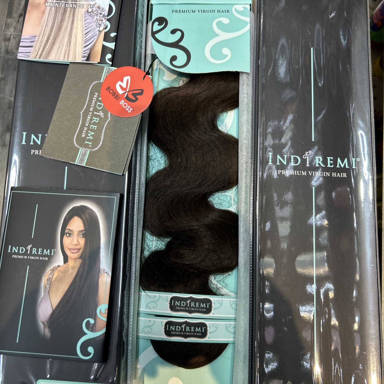 Bobbi Boss Indi Remi Human Hair 18 Inches Italian Wave Color #4