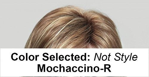SHANNON Wig #2342 Mochaccino by Rene of Paris + Revlon Wig Lift Comb – Free