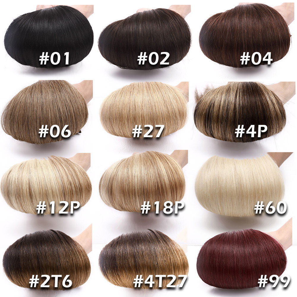 Thick Double Weft Clip In Real Remy Human Hair Extensions 8PCS Full Head Ombre T
