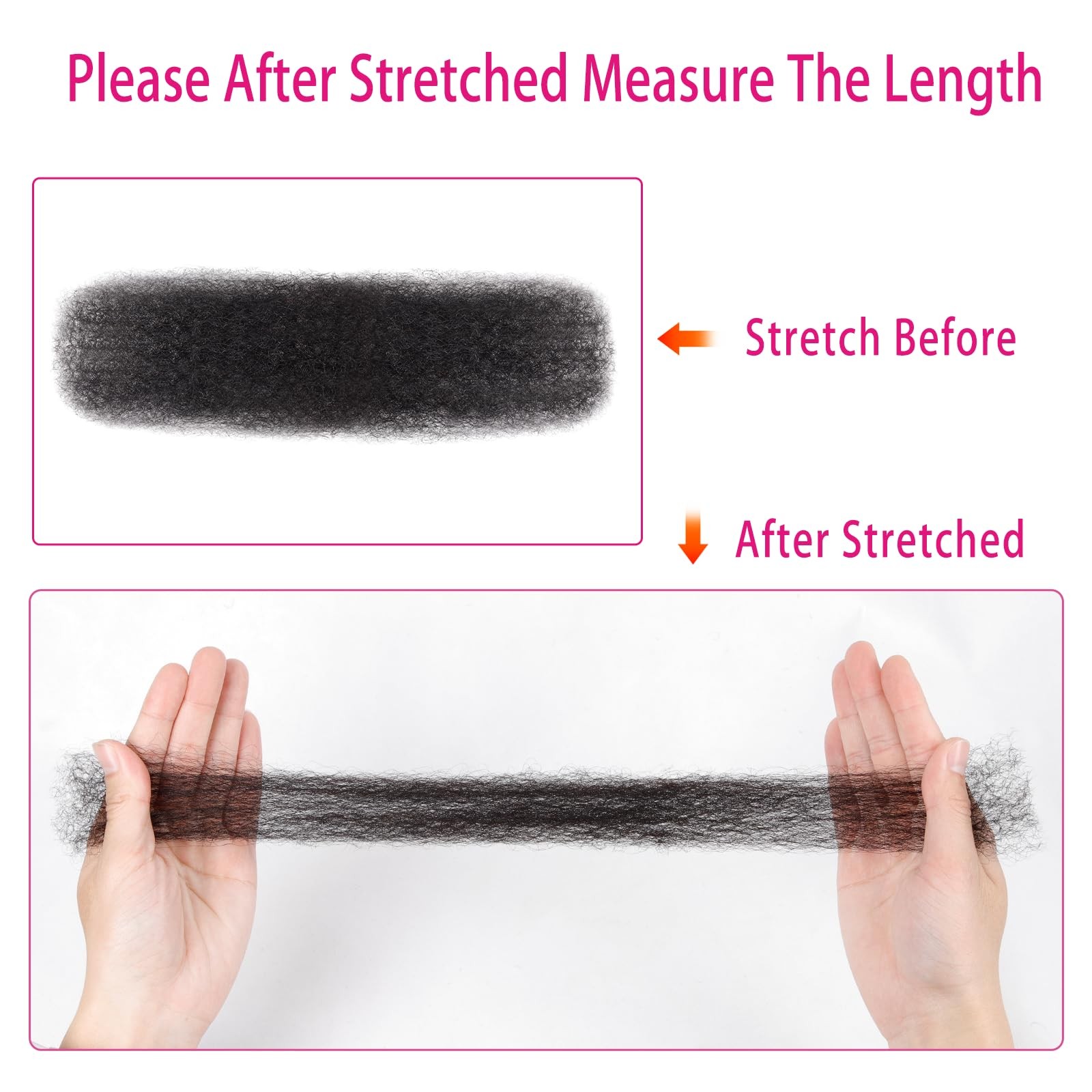 Afro Kinkys Bulk Human Hair For Braiding Afro Kinky-Curly Human Hair Bulk For Mi