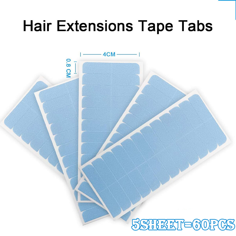 240pcs Double Side Tape Adhesive Glue For Tape in Human Hair Extension Skin Weft