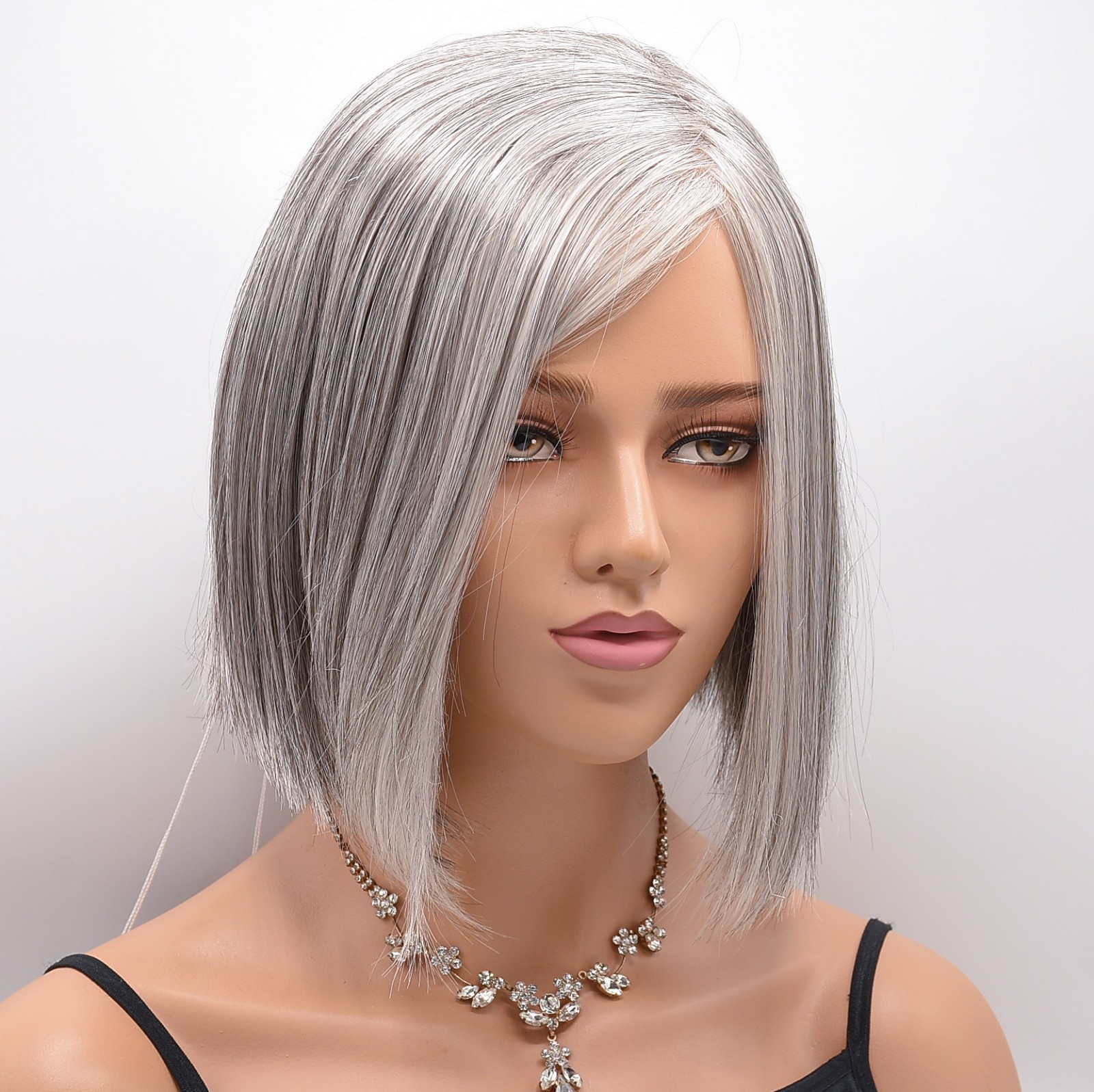 KAI Wig by RENE OF PARIS, *CLEARANCE!* Silver Stone, Lace Front + Mono Part