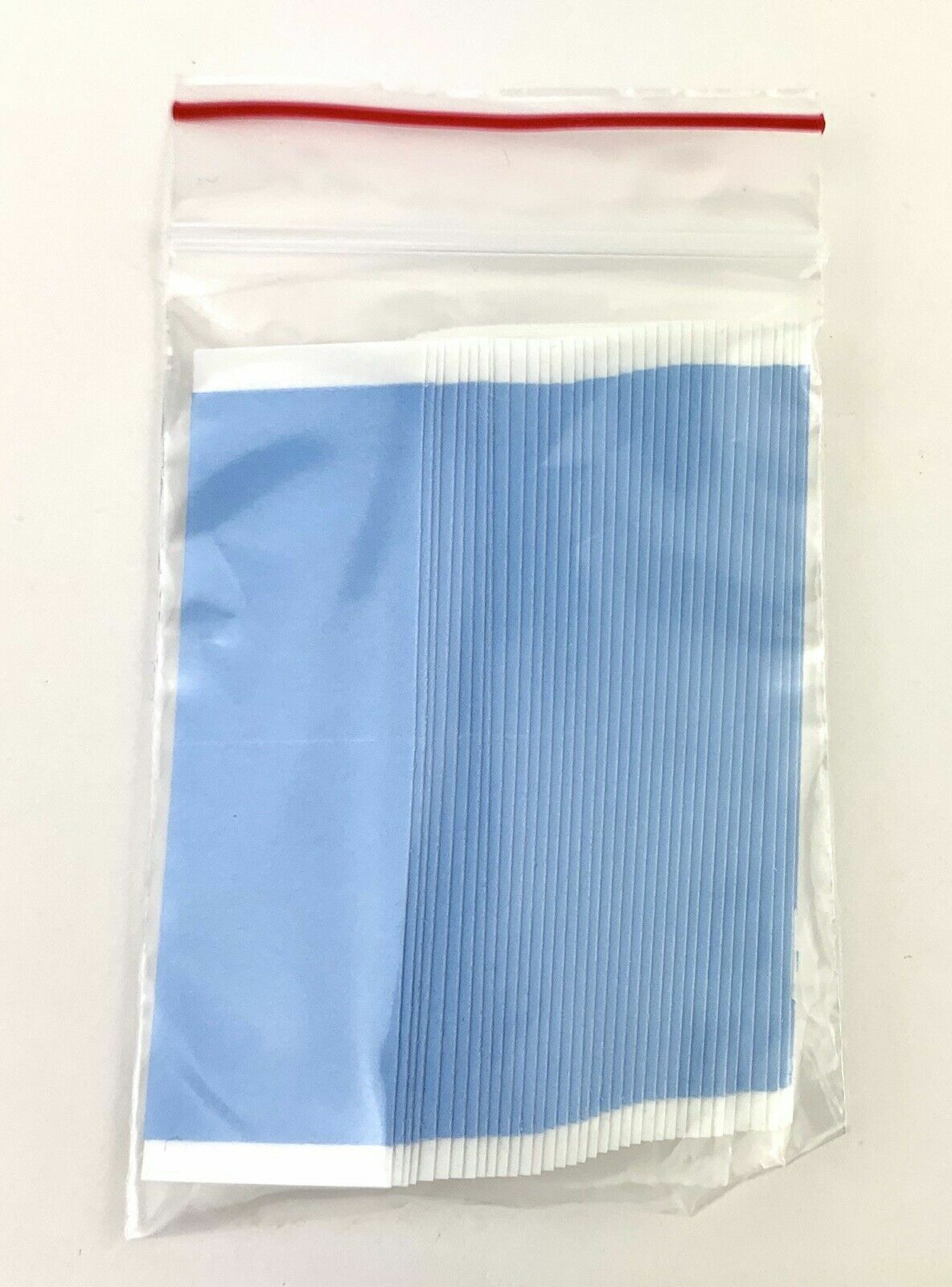 DOUBLE SIDED TAPE BLUE LINER STRAIGHT WIG 1″ X 3″ -36 PCS BY WALKER TAPE CO