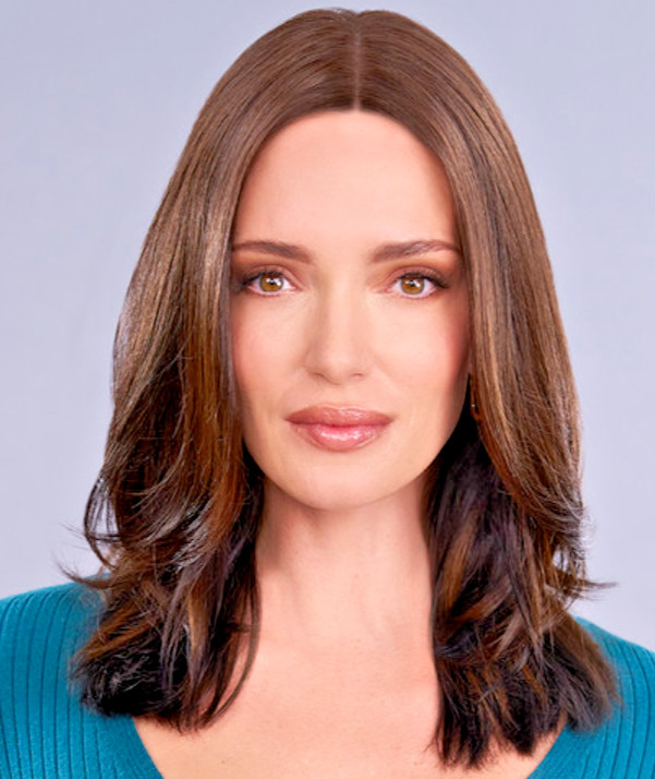 TOP TREND LACE HD STRAIGHT 14″ Toppers Jon Renau -Message Color B4- Lace Front