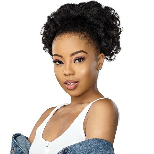 SENSATIONNEL CURLS KINKS&CO SYNTHETIC INSTANT DRAWSTRING PONYTAIL – BOSS LADY