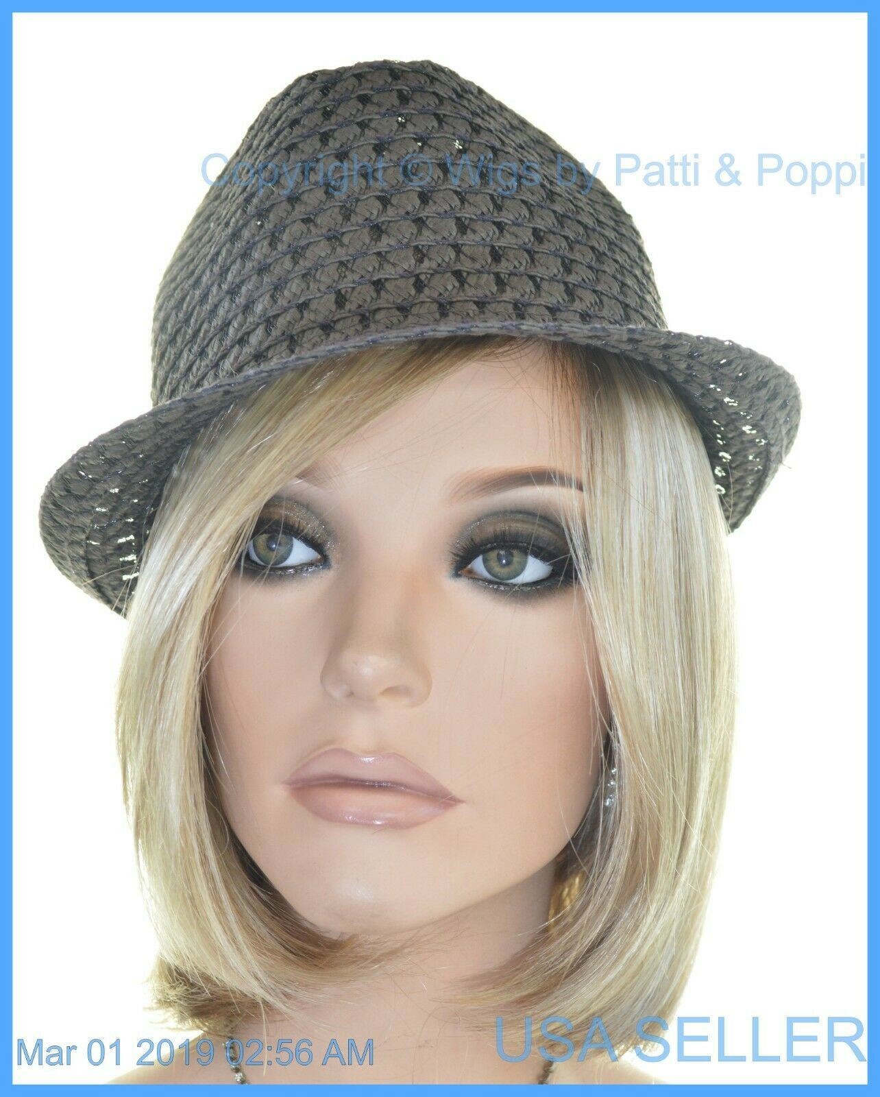 Kristen Renau LACE FRONT WIG “12FS8” HOT SASSY STUNNING ROOTED BLOND BOB