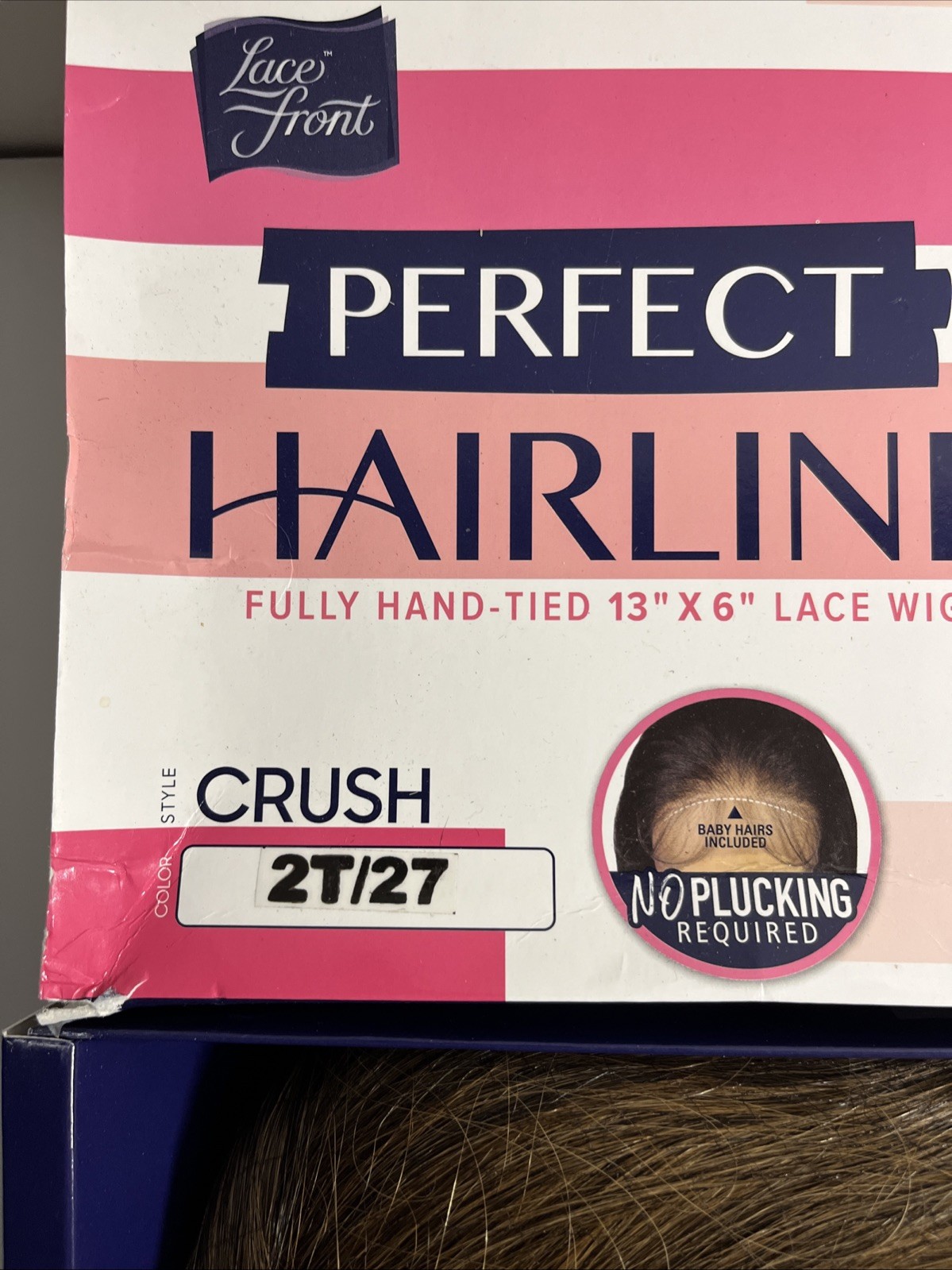 Outre Perfect Hairline Lace Front Hand-Tied 13”X6” Lace Wig (CRUSH) Color 2T/27
