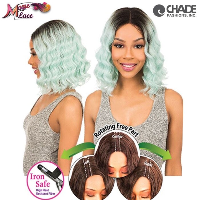Chade New Born Free Synthetic Magic Lace Front I Part Wig MLI308