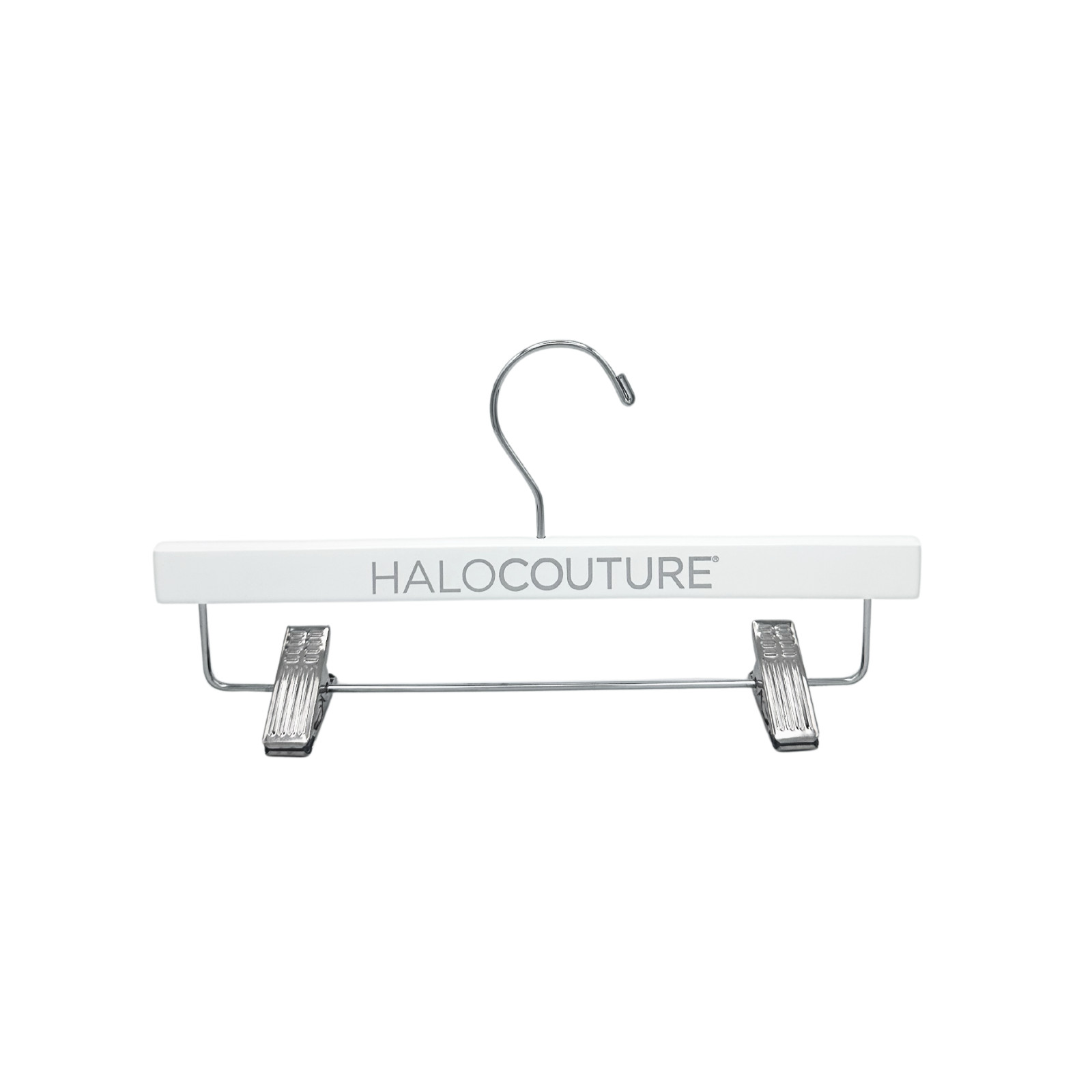 Halo Couture Extensions Hanger (Pack of 10, 20, 50, or 100 Wooden Hangers)