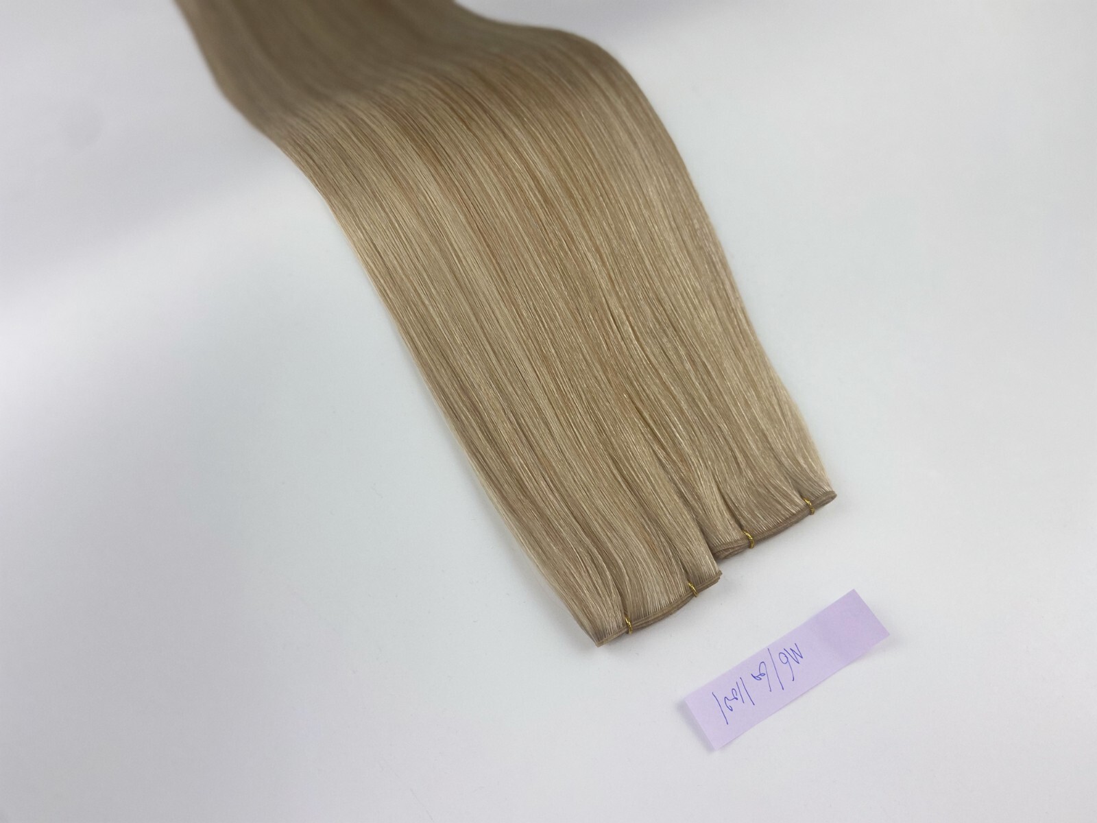 20inches piano color hand tied genius weft hair extension color M6-60-1001