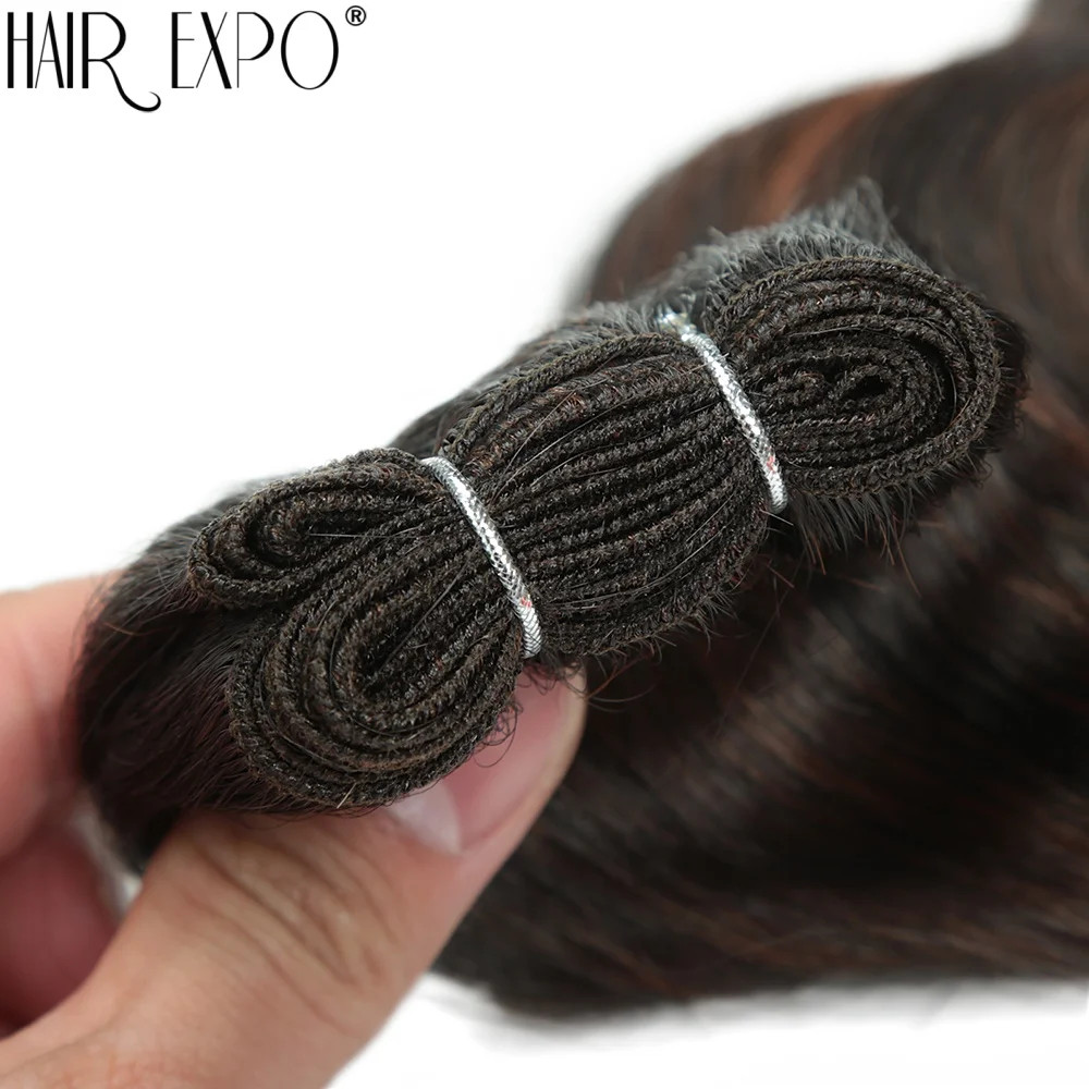 Piano Blonde Ombre 24Inch Thick Synthetic Bio Body Wave Hair Extensions Bundles