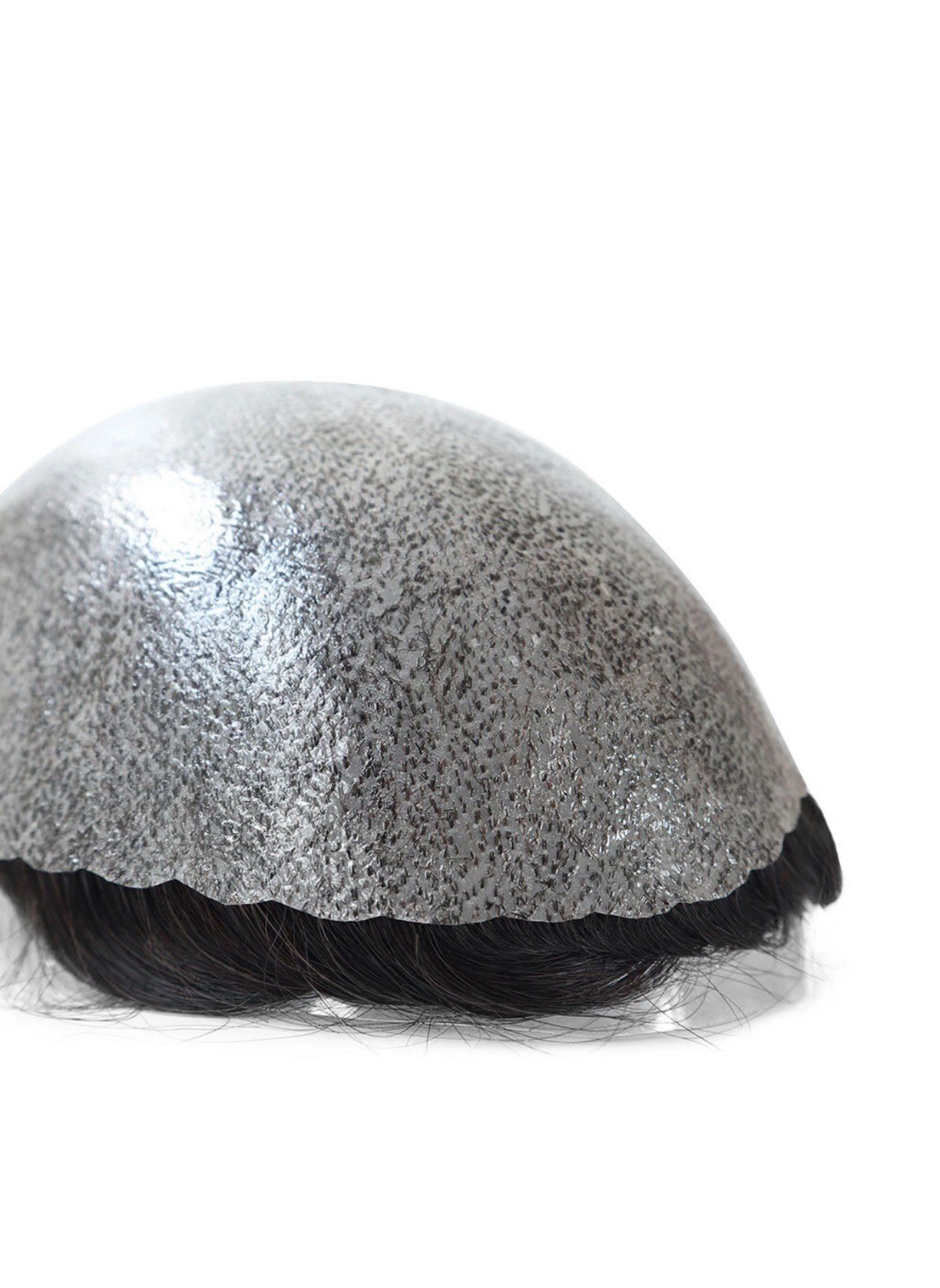 Mens Hair Replacement System Injection Skin Men Toupee Wig Hairpieces Human Hair