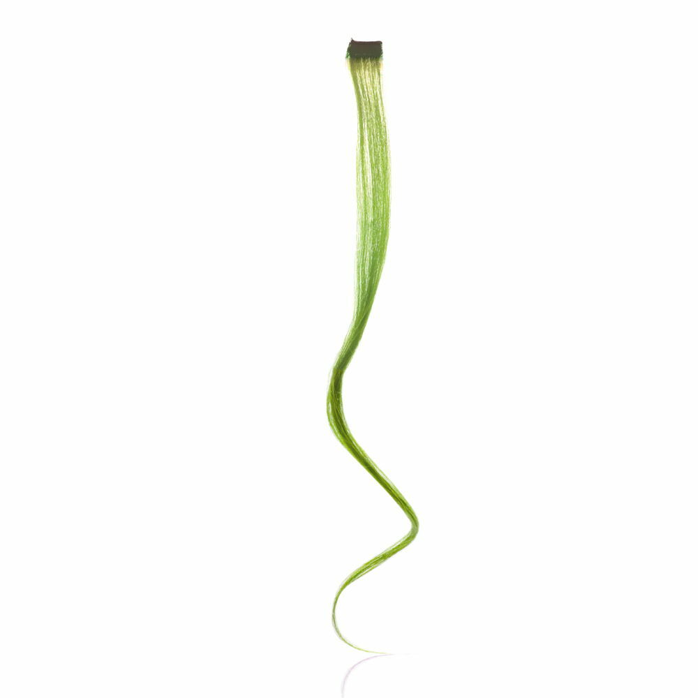 Lord Cliff 100 Human Hair Highlight Clip-In Extension 18 Inch Green Brand New