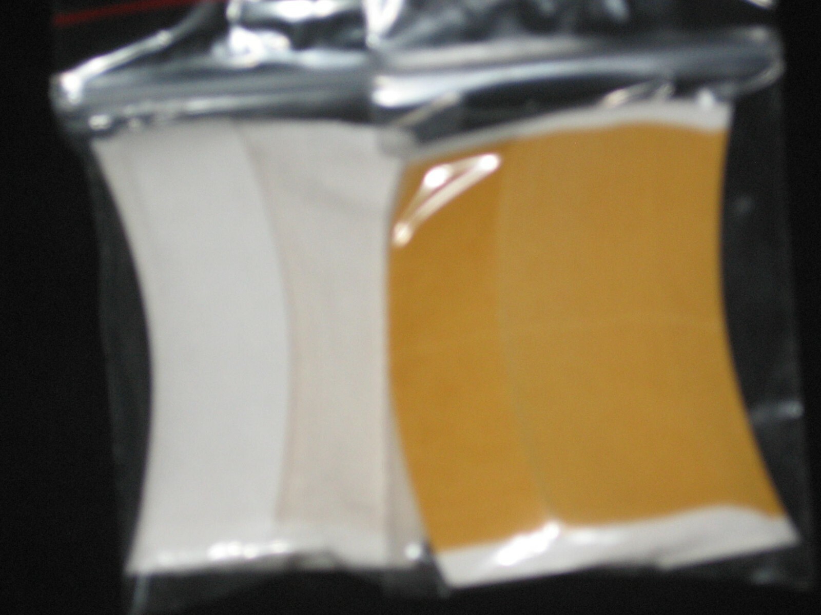 Walker Brown Liner Cloth Tape C Contour Double Sided Adhesive,72 Pcs_Wig System.
