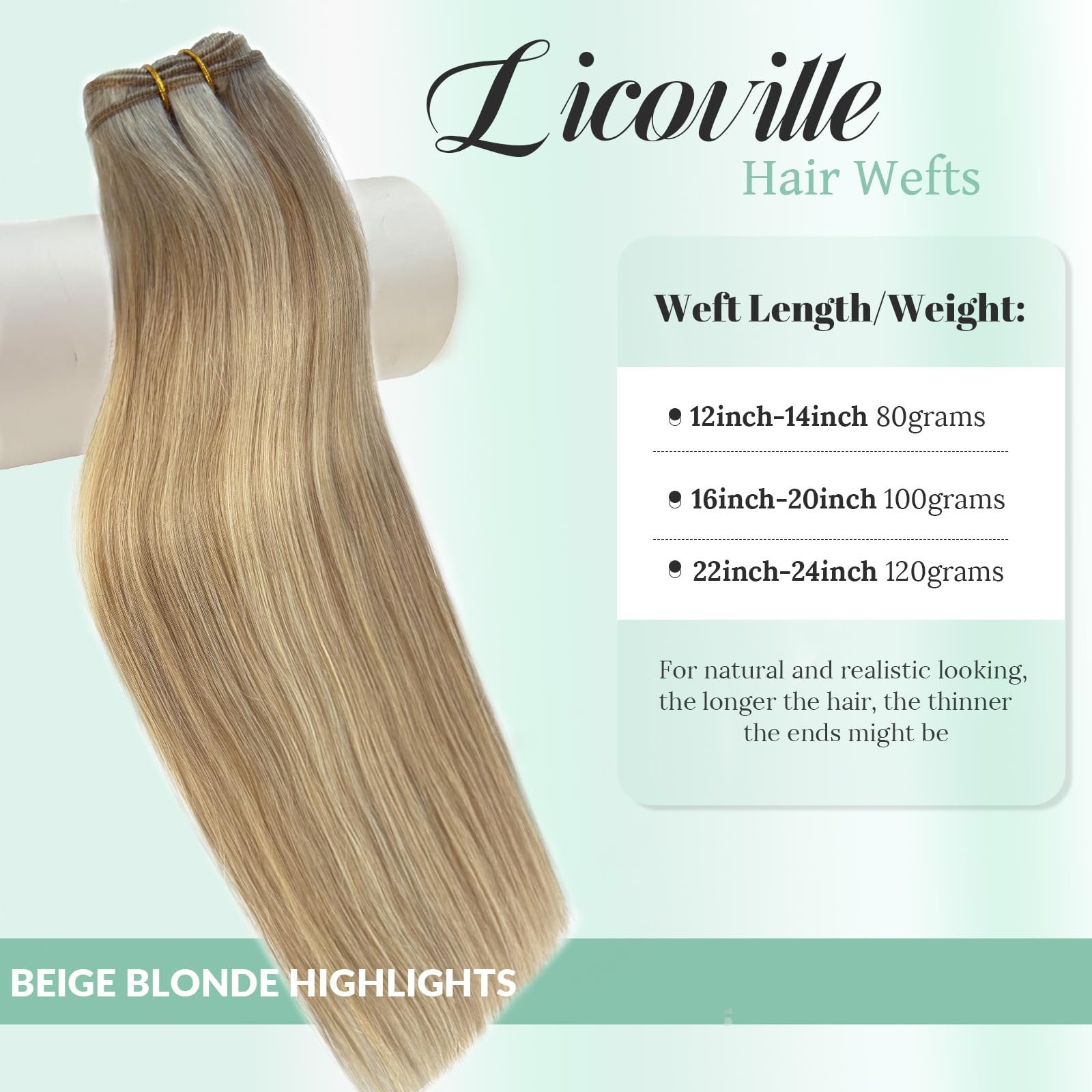 Sew In Hair Extensions Real Human Hair Balayage Blonde Bundles
