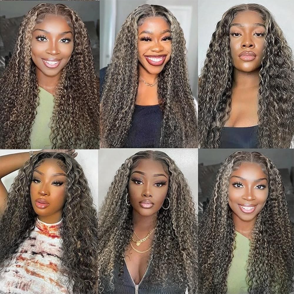 Younghann Color P1B/613 Deep Wave Human Hair Bundles Unprocessed Brazilian