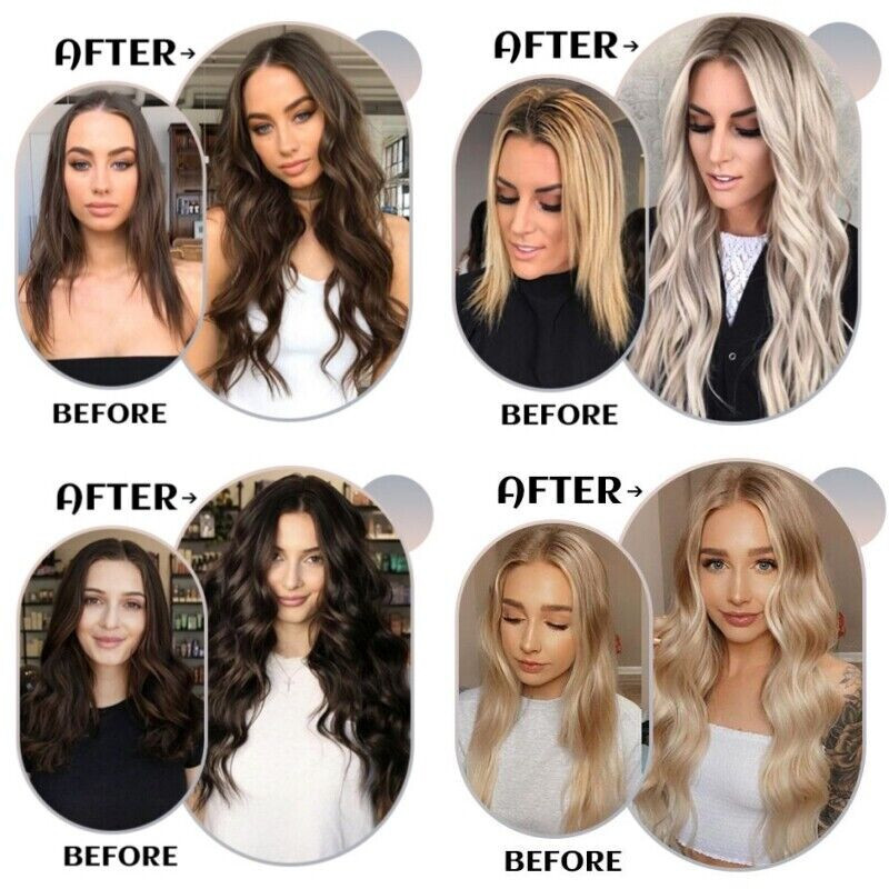 Tape in Human Hair Extensions Seamless Invisible Skin Weft Remy Russian Hair 12A