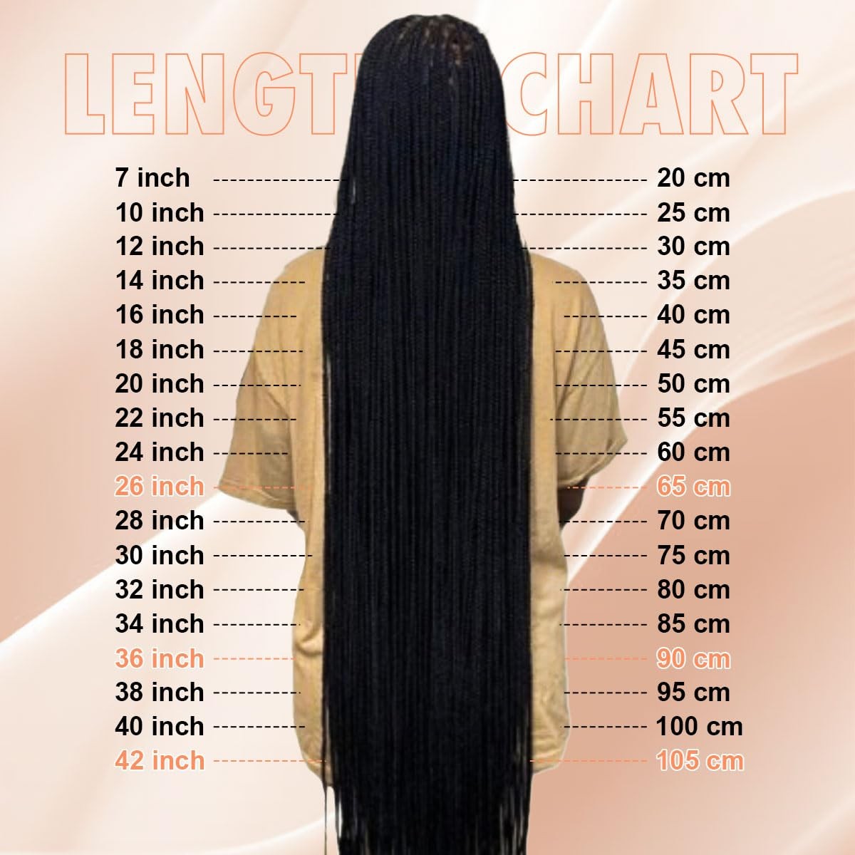 36 Inch Distressed Butterfly Locs Crochet Hair, 8 Packs Pre Looped Thick Distres